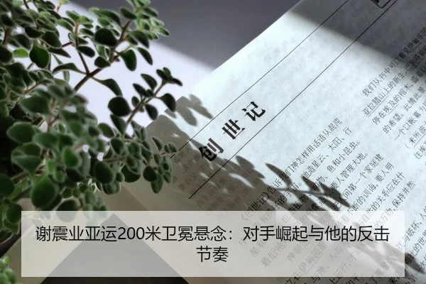 谢震业亚运200米卫冕悬念：对手崛起与他的反击节奏